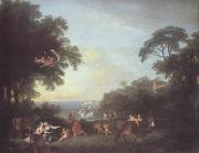 Landscape with the Rape of Europa (nn03) Francesco Zuccarelli